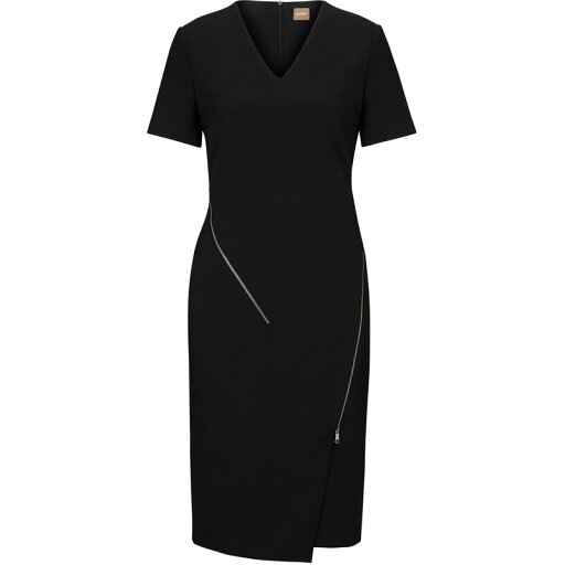 【送料無料】 ボス レディース ワンピース トップス Boss Duzira 10250080 01 Black 【送料無料】 ボス レディース ワンピース トップス Boss Duzira 10250080 01 Black