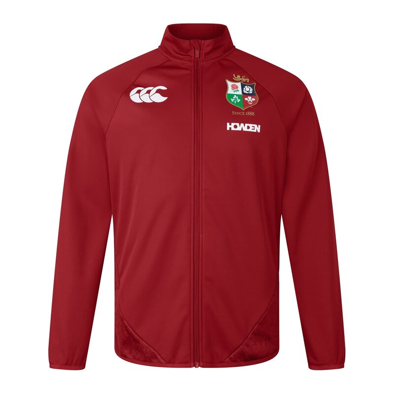 【送料無料】 カンタベリー メンズ ジャケット・ブルゾン アウター British & Irish Lions 2025 Anthem Jacket Mens Red Dahlia