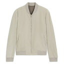 【送料無料】 ボス メンズ ジャケット・ブルゾン アウター X Beckham Suede Bomber Jacket Light Beige 276