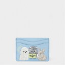 【送料無料】 ガニー レディース 財布 アクセサリー Animal Bou Card Holder Soft Chambray