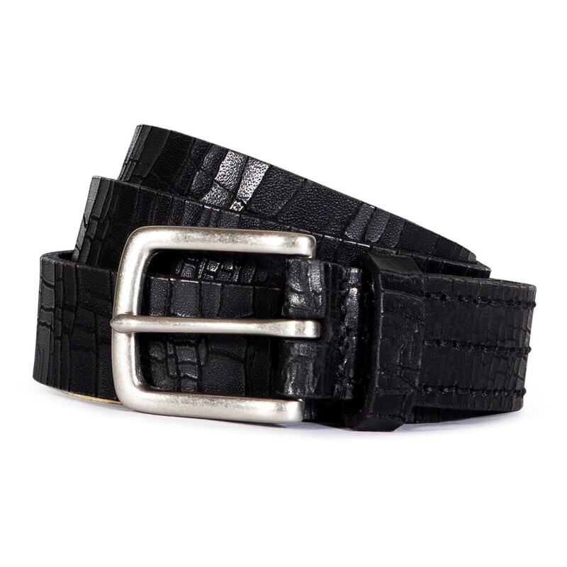 【送料無料】 オールセインツ メンズ ベルト アクセサリー All 30Mm Crkd Belt Sn99 Black