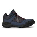 【送料無料】 レガッタ メンズ ブーツ・レインブーツ シューズ Edgepoint Mid Walking Boots Navy/Rio Red