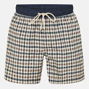 【送料無料】 アクアスキュータム メンズ ハーフパンツ・ショーツ 水着 Beach Iconic Club Check Swim Shorts Check