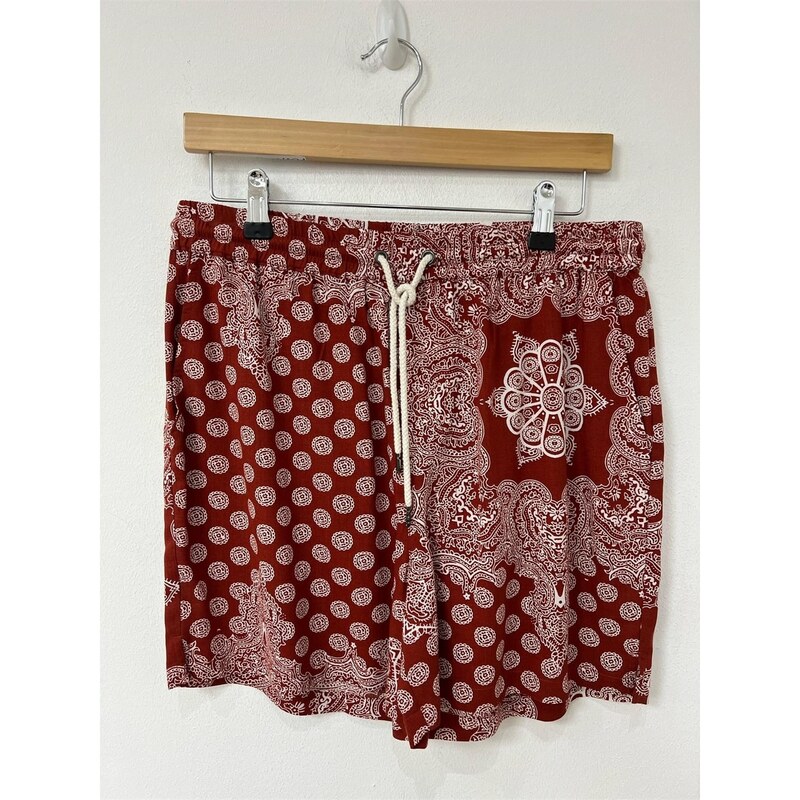 アナザーインフルエンス メンズ ボトムス ハーフパンツ・ショーツ Another Influence P Dstrg Shrt Sn99 Red レッド