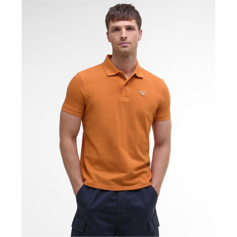 バブアー メンズ トップス Tシャツ シャツ Barbour Sports Polo Shirt Sun Haze OR14
