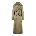 【送料無料】 バレンシアガ レディース ジャケット・ブルゾン アウター Suspend Trench Dress Explorer Beige