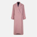 【送料無料】 ボス レディース ジャケット・ブルゾン アウター Captina 10263968 01 Overcoat Womens Light/Pink