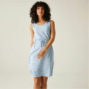 【送料無料】 レガッタ レディース ワンピース トップス Ariena Dress Chambray Blue/White Painterly