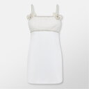 【送料無料】 セルフポートレイト レディース ワンピース トップス Bow Mini Dress WHITE