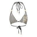 【送料無料】 ビバ レディース トップのみ 水着 Kayla Bikini Top Logo Stripe