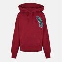 【送料無料】 ケンゾー レディース パーカー・スウェット アウター Kenzo 1970 Vsty Hd Ld99 Red