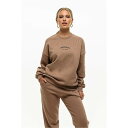 【送料無料】 グッドフォーナッシング レディース パーカー・スウェット アウター Sweatshirt Tan Brown