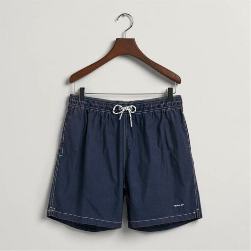 【送料無料】 ガント メンズ ハーフパンツ・ショーツ ボトムス Classic Fit Seersucker Swim Shorts Blue 【送料無料】 ガント メンズ ハーフパンツ・ショーツ ボトムス Classic Fit Seersucker Swim Shorts Blue