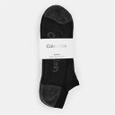 【送料無料】 カルバンクライン メンズ 靴下 アンダーウェア Trainer Socks 3-Pack Mens Black