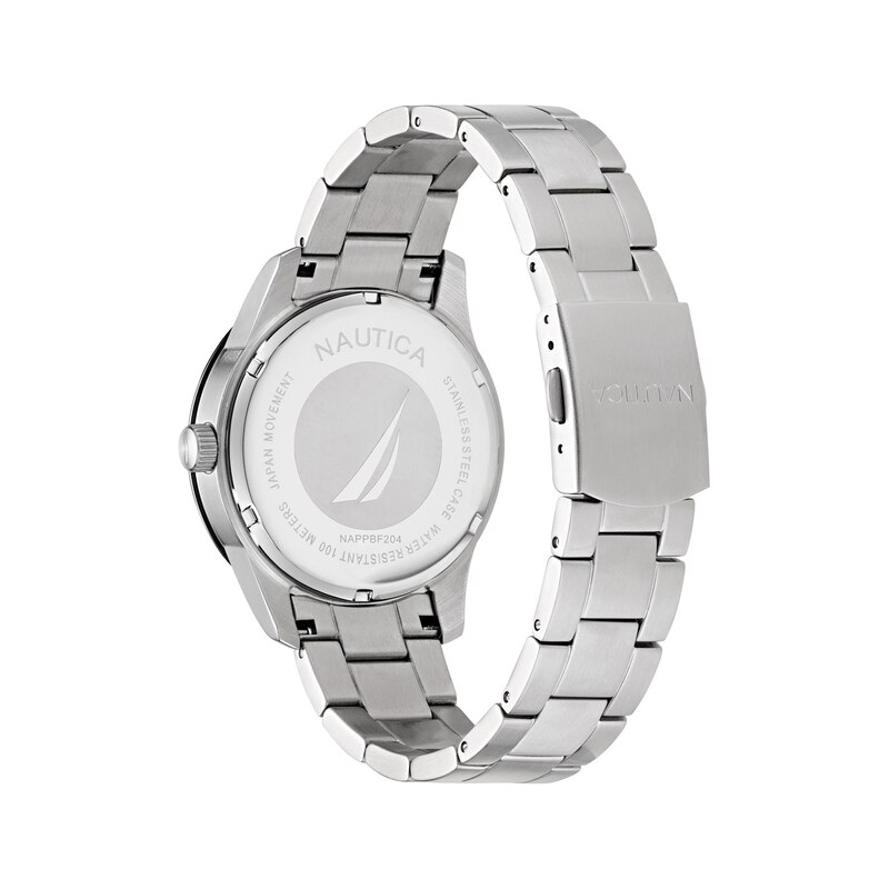【送料無料】 ナウティカ メンズ 腕時計 アクセサリー Nautica Dial Brclt Sn99 Silver