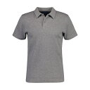 【送料無料】 ガント メンズ ポロシャツ トップス Waffle Texture Piqu Polo Shirt Grey