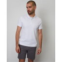 【送料無料】 スリードベア メンズ ポロシャツ トップス Polo Caswell Sn54 White