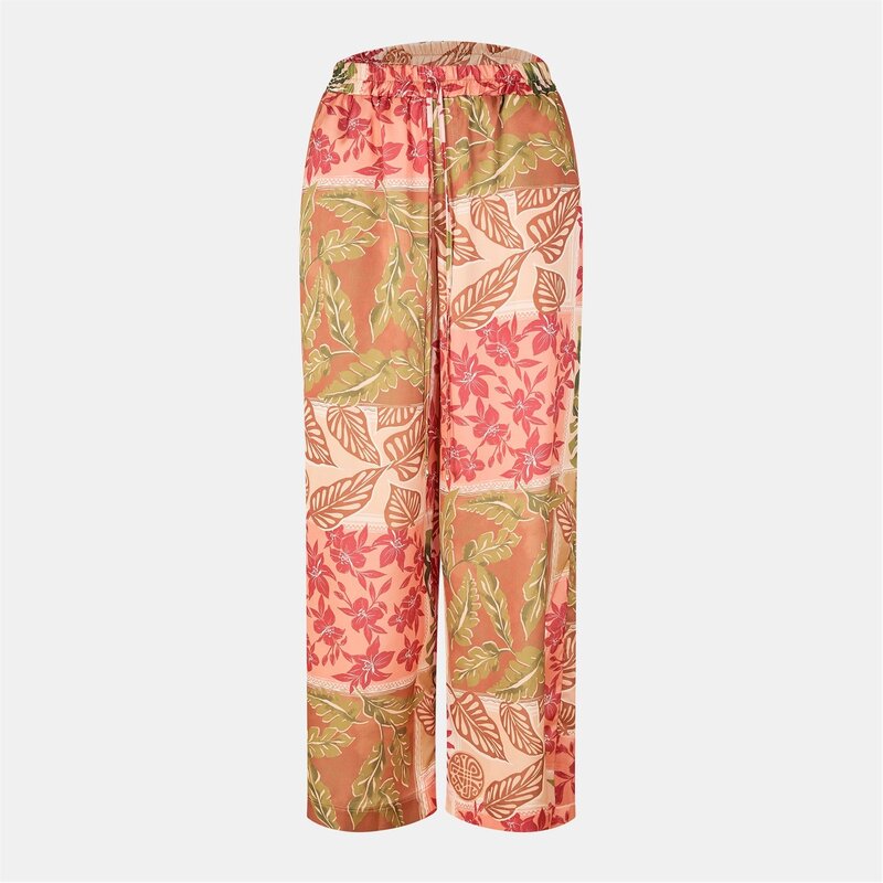 ビバ レディース ボトムス カジュアルパンツ ワイドレッグ Biba Wide leg Trs Ld51 Patchwork