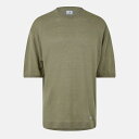 【送料無料】 シーピーカンパニー メンズ ニット・セーター アウター CP Lens Knit Sn53 Vint Khaki 327