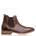 【送料無料】 コッツウォルズ メンズ ブーツ・レインブーツ シューズ Chelsea Boots Dark Brown