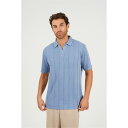 【送料無料】 ブレーブソウル メンズ ポロシャツ トップス Neck Polo Slate Blue