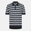 【送料無料】 テッドベーカー メンズ ポロシャツ トップス Zip Jac Polo Sn99 Navy