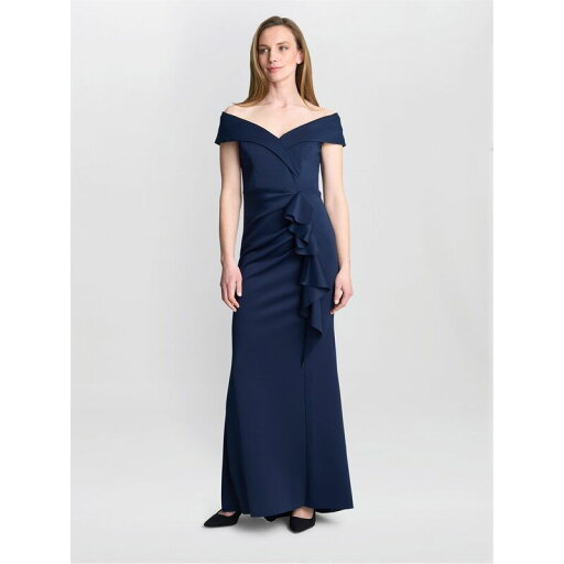 【送料無料】 ジーナバッコーニ レディース ワンピース トップス Victoria Maxi Dress With Side Ruching MIDNIGHT 【送料無料】 ジーナバッコーニ レディース ワンピース トップス Victoria Maxi Dress With Side Ruching MIDNIGHT