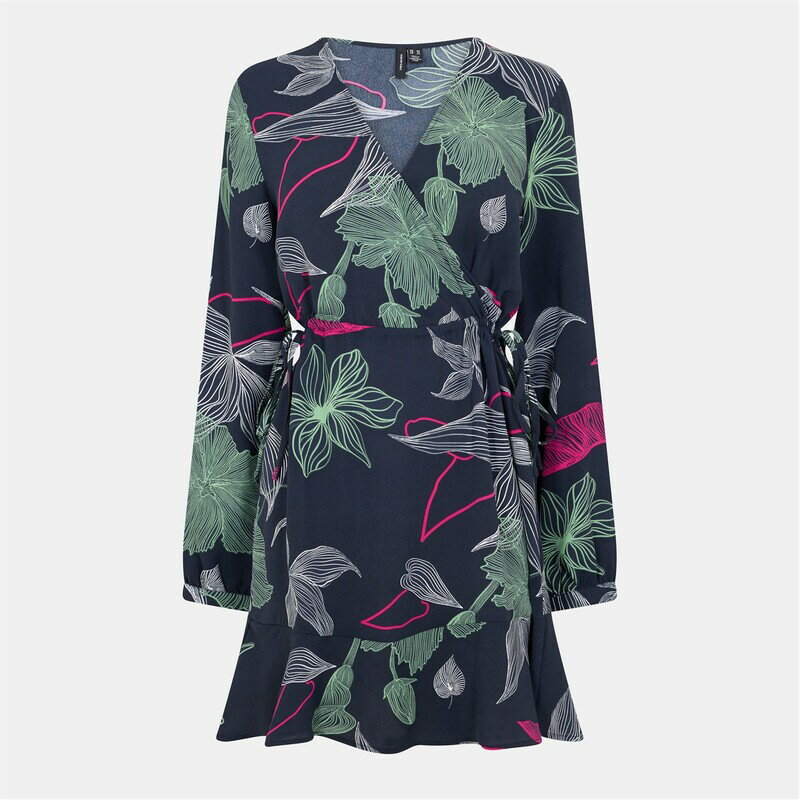 ヴェロモーダ レディース トップス ワンピース ミニ Vero Moda Jane Mini Drss Ld99 Black ブラック