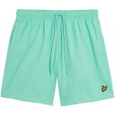 【送料無料】 ライルアンドスコット メンズ ハーフパンツ・ショーツ 水着 Plain Swimming Shorts Aqua Marine