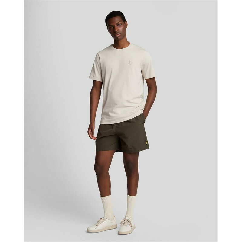 【送料無料】 ライルアンドスコット メンズ ハーフパンツ・ショーツ 水着 Plain Swimming Shorts Olive W485