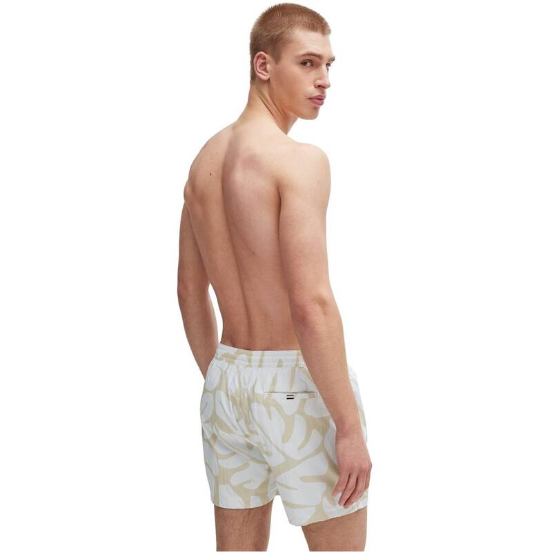 【送料無料】 ボス メンズ ハーフパンツ・ショーツ 水着 Bari Swim Shorts Open White