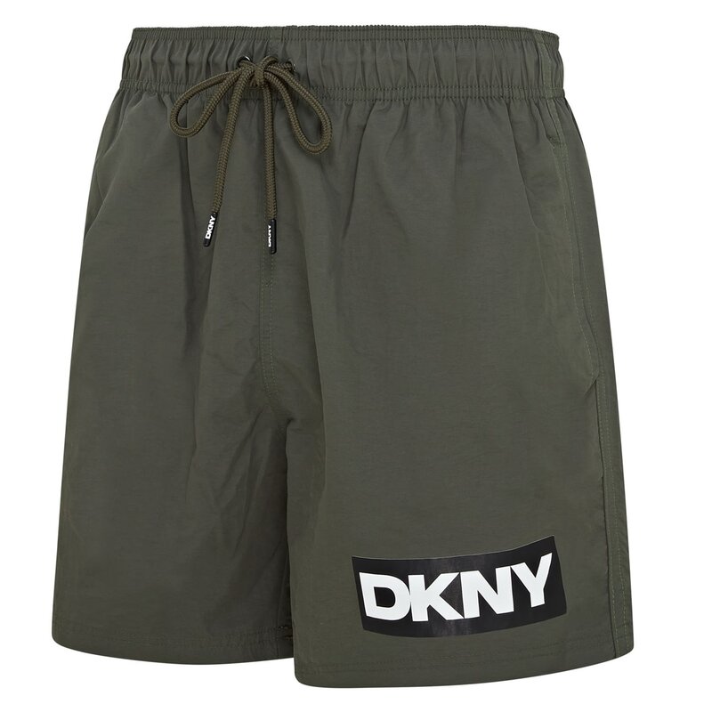 【送料無料】 ダナ キャラン ニューヨーク メンズ ハーフパンツ・ショーツ 水着 Kos Swim Shorts Olive