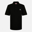 【送料無料】 ケンゾー メンズ ポロシャツ トップス KNZO Tiger Ptch Polo Sn54 Black 99J