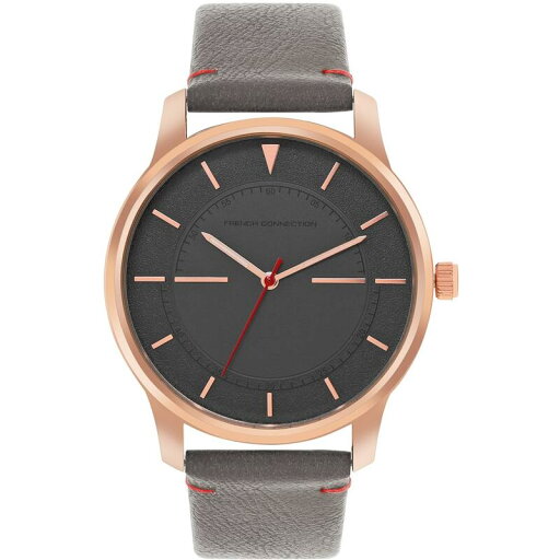 【送料無料】 フレンチコネクション メンズ 腕時計 アクセサリー Connection Caesar GREY Round Analog Watch for Men Grey 【送料無料】 フレンチコネクション メンズ 腕時計 アクセサリー Connection Caesar GREY Round Analog Watch for Men Grey