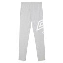 【送料無料】 アンブロ レディース レギンス ボトムス Logo Leggings Womens Grey Marl/White