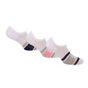 【送料無料】 リー レディース ピアス・イヤリング アクセサリー 3 Pack of Shoe Liner Socks White