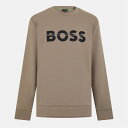 【送料無料】 ボス メンズ パーカー・スウェット アウター Boss Salbo Logo Sn99 Pastel Green(4)