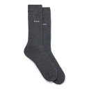 【送料無料】 フューゴ メンズ 靴下 アンダーウェア 2 Pack of Logo Socks Grey