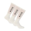 【送料無料】 ニッチェ ロンドン メンズ 靴下 アンダーウェア Menlo 3 Pack Sport Socks White