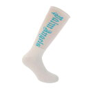 【送料無料】 パーム・エンジェルス メンズ 靴下 アンダーウェア Classic Logo Socks White blue