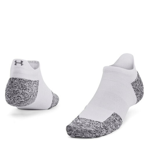 【送料無料】 アンダーアーマー メンズ 靴下 アンダーウェア AD Run Cushion 1pk NS Tab White 【送料無料】 アンダーアーマー メンズ 靴下 アンダーウェア AD Run Cushion 1pk NS Tab White