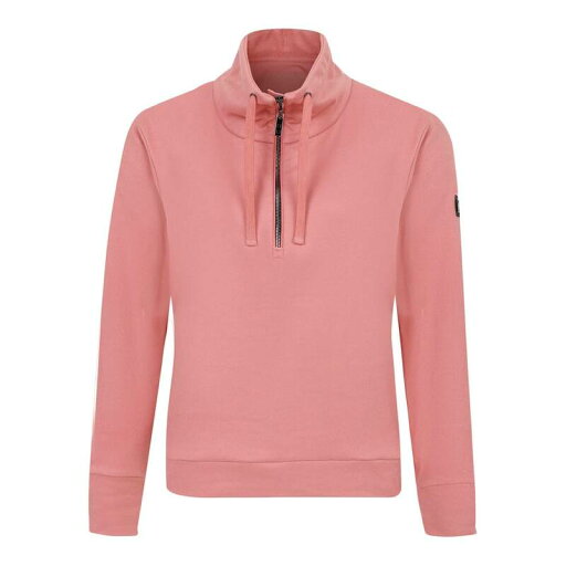 【送料無料】 デアツービー レディース パーカー・スウェット アウター Glint Half-Zip Sweatshirt Rose 【送料無料】 デアツービー レディース パーカー・スウェット アウター Glint Half-Zip Sweatshirt Rose
