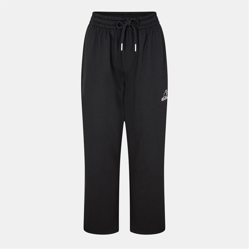 カンゴール レディース ボトムス カジュアルパンツ ワイドレッグ Kangol Wide Leg Jg Ld62 Black ブラ..