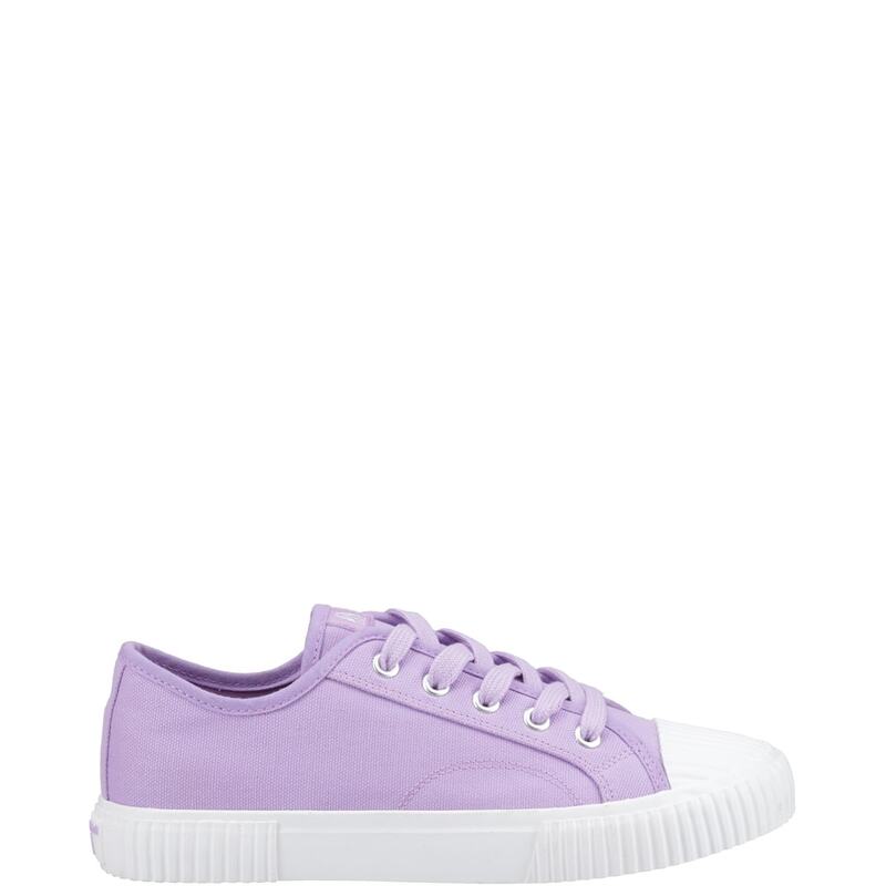 ハッシュパピー レディース シューズ スニーカー Hush Puppies Freya Canvas Trainer Lilac ライラック