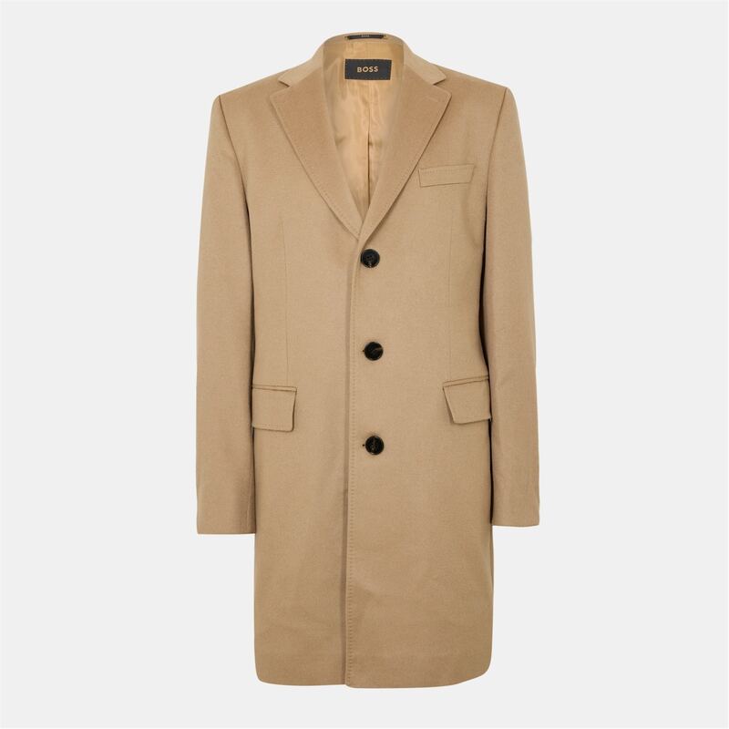 ボス メンズ アウター ジャケット・ブルゾン Boss Hal Trench234 Sn99 Medium Beige ベージュ