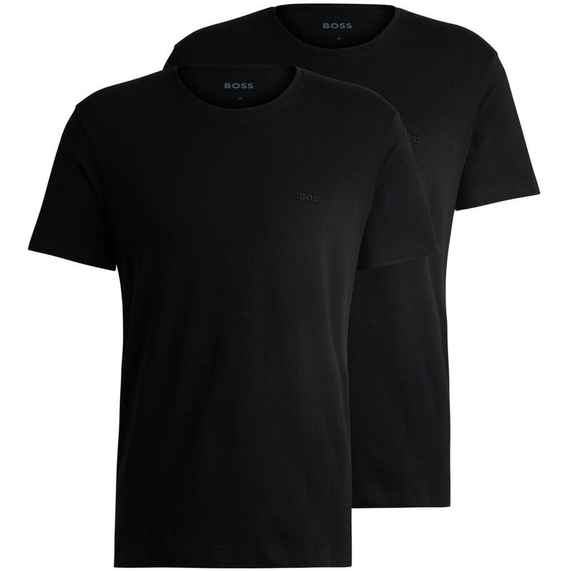 ボス メンズ トップス Tシャツ Boss 2 Pack of Comfort T-Shirts Black ブラック