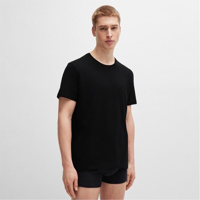 ボス メンズ トップス Tシャツ Boss 2 Pack of Comfort T-Shirts Black ブラック