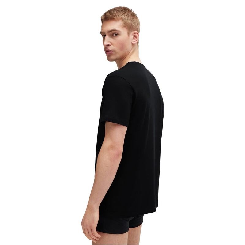 ボス メンズ トップス Tシャツ Boss 2 Pack of Comfort T-Shirts Black ブラック