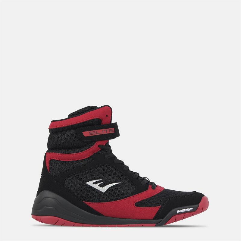 エバーラスト メンズ シューズ ブーツ・レインブーツ Everlast Pro Elite Boxing Boots Mens Black/Red..