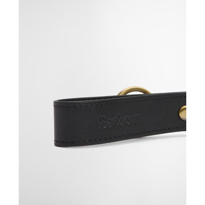 バブアー メンズ アクセサリー 帽子 レザー Barbour Brunton Leather Gift Set Black Tartan ブラック